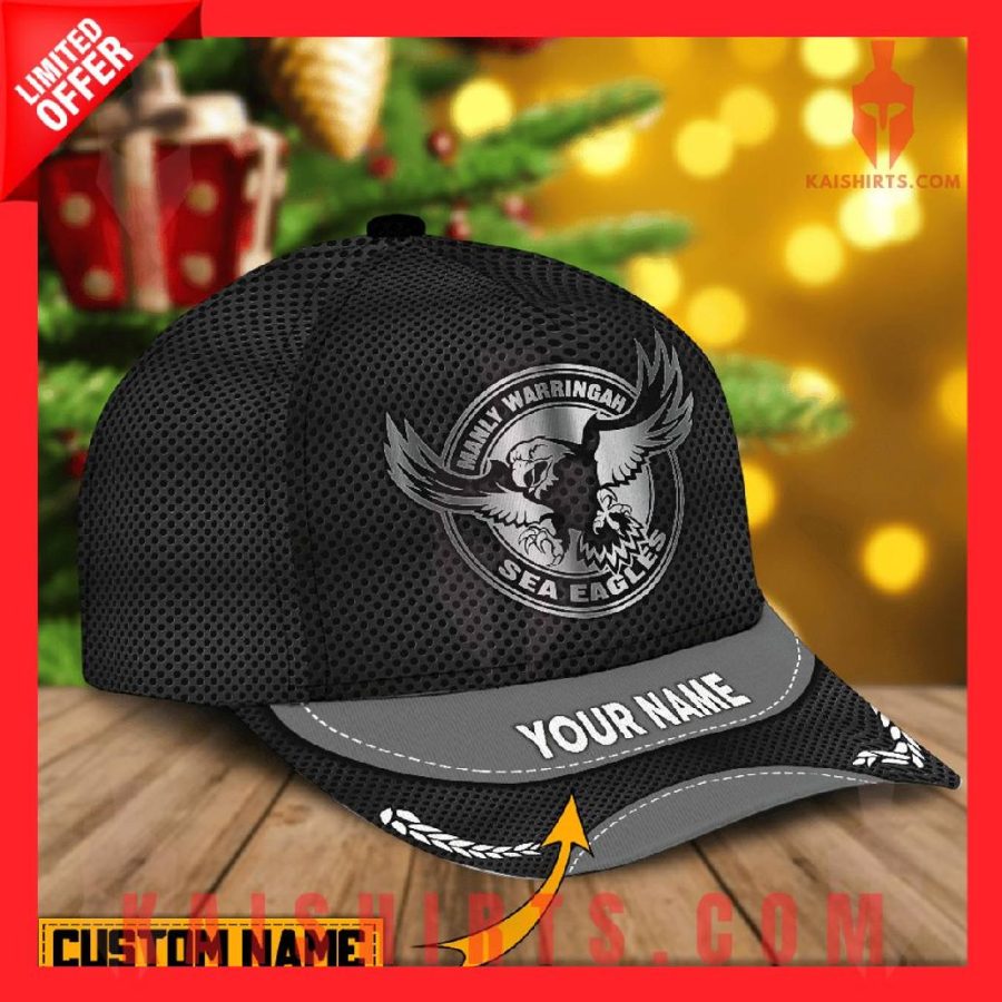 Manly Warringah Sea Eagles NRL Custom Name Cap's Product Pictures - Kaishirts.com