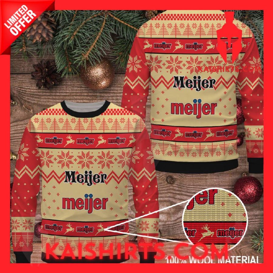 Meijer Ugly Christmas Sweater's Product Pictures - Kaishirts.com