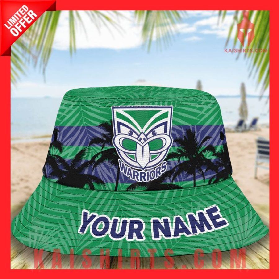 New Zealand Warriors Personalized NRL Bucket Hat's Product Pictures - Kaishirts.com