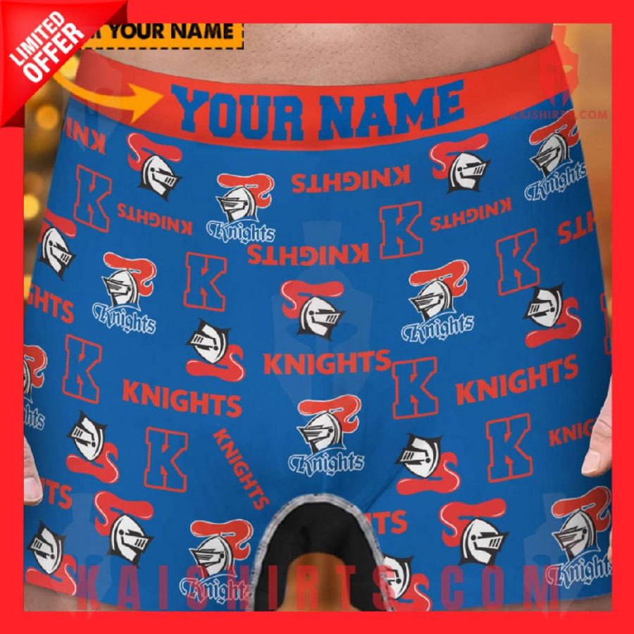 Newcastle Knights NRL New Personalized Boxers Shorts's Product Pictures - Kaishirts.com