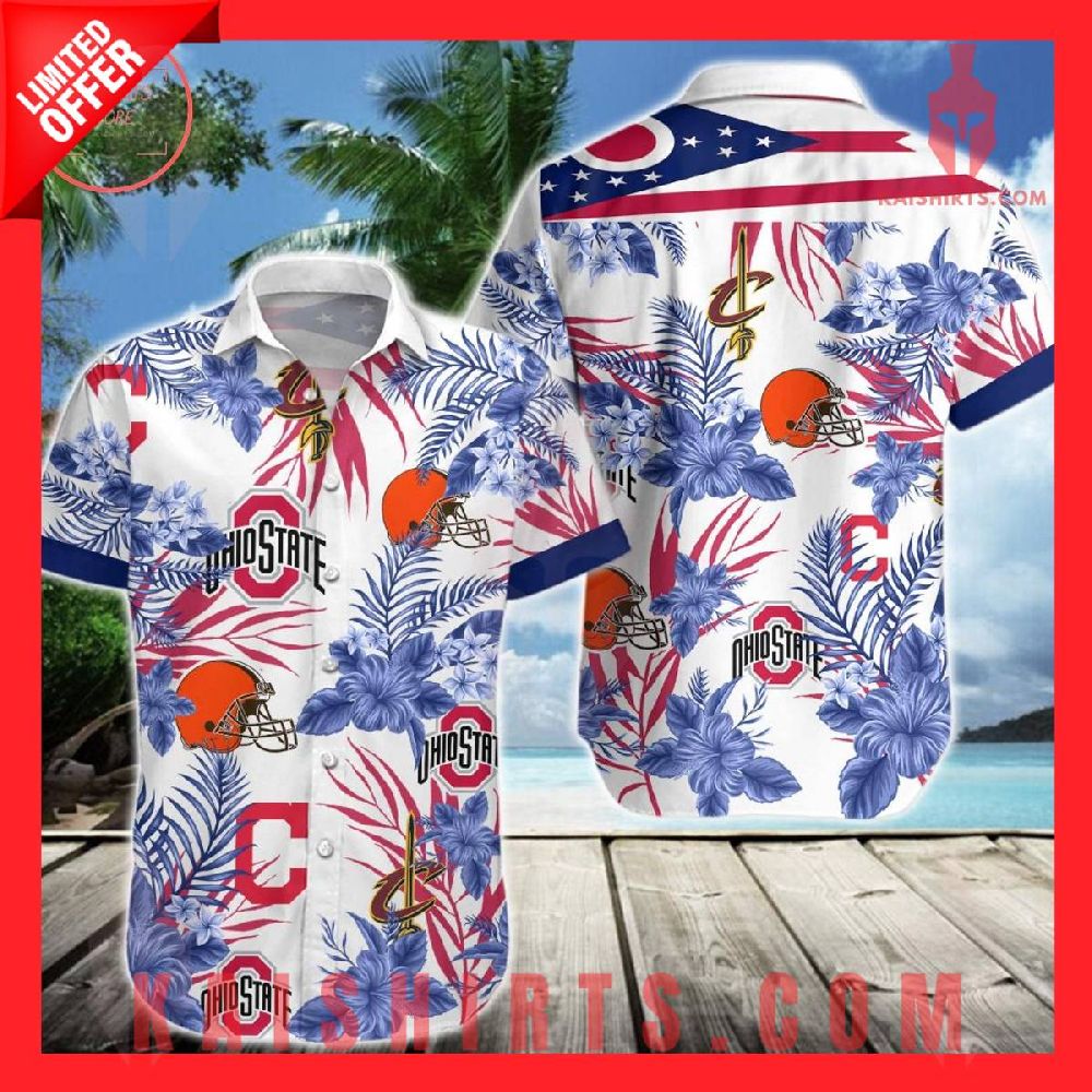 Ohio Sports Hawaiian Shirt's Product Pictures - Kaishirts.com