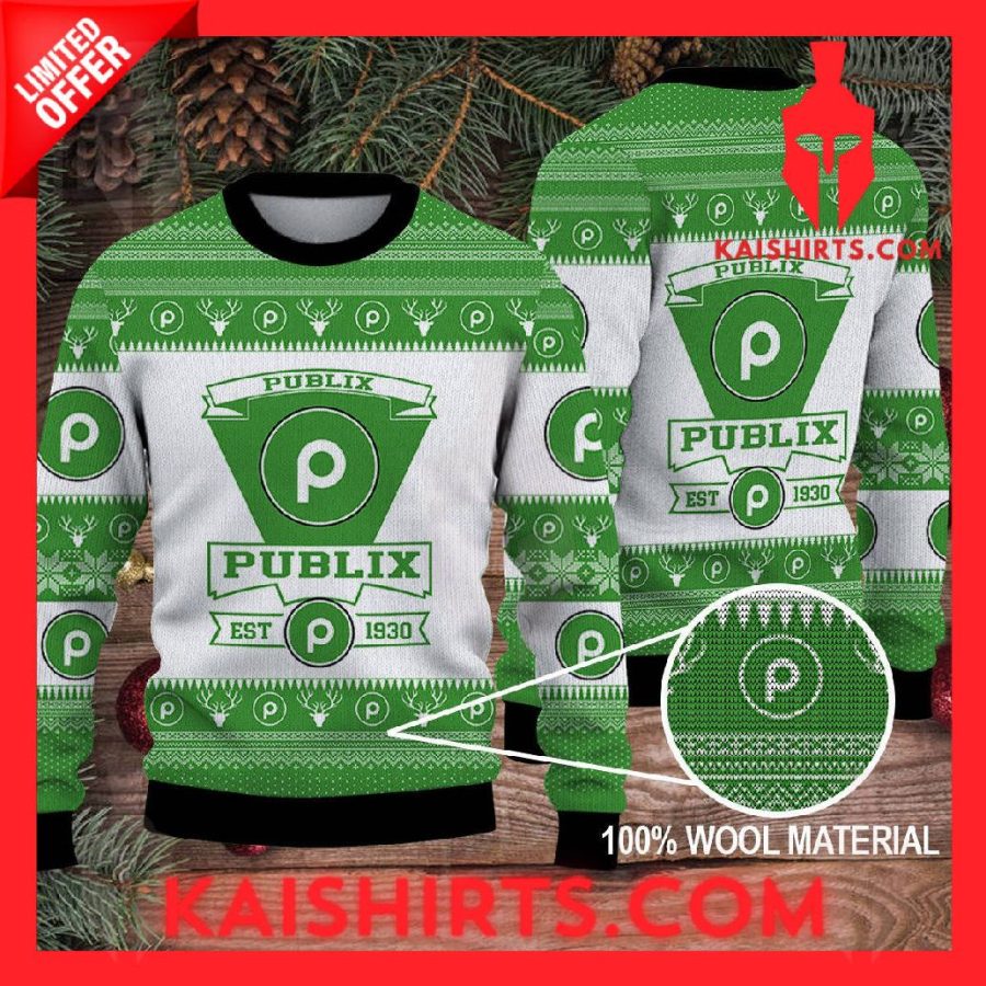 Publix Ugly Christmas Sweater's Product Pictures - Kaishirts.com