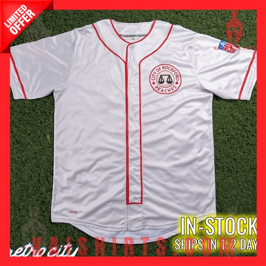 Rockford Peaches A League of Their Own Baseball Jersey's Product Pictures - Kaishirts.com