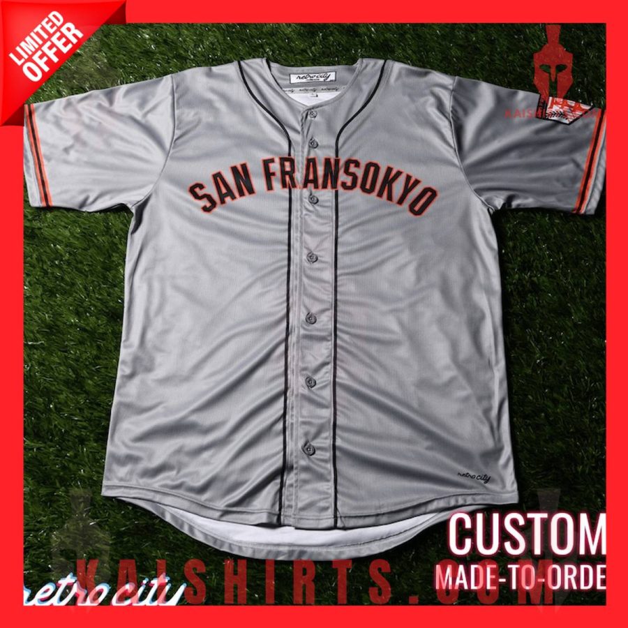 San Fransokyo Ninjas Hiro Hamada Baseball Jersey's Product Pictures - Kaishirts.com