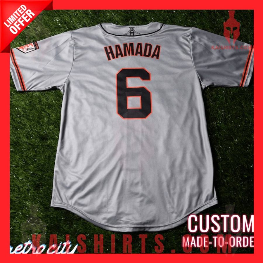 San Fransokyo Ninjas Hiro Hamada Baseball Jersey's Product Pictures - Kaishirts.com