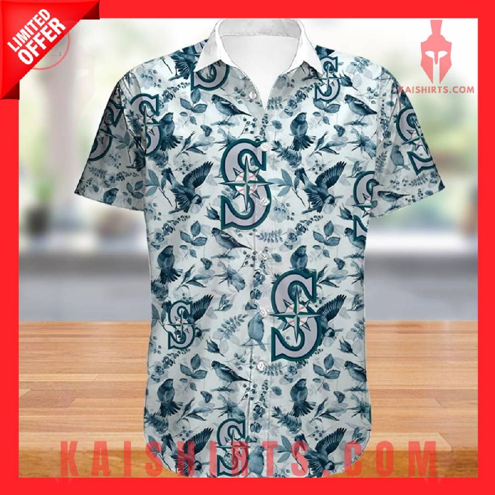 Seattle Mariners Hawaiian Shirt's Product Pictures - Kaishirts.com