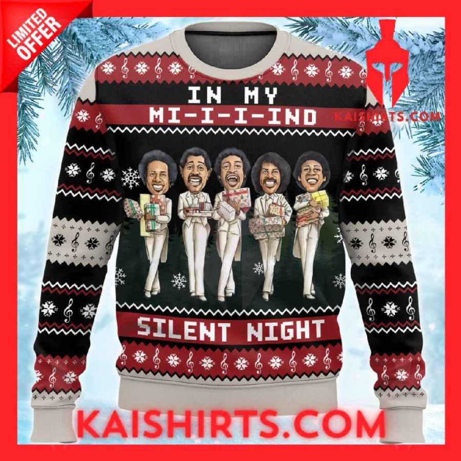 Silent Night The Temptations Ugly Christmas Sweater's Product Pictures - Kaishirts.com