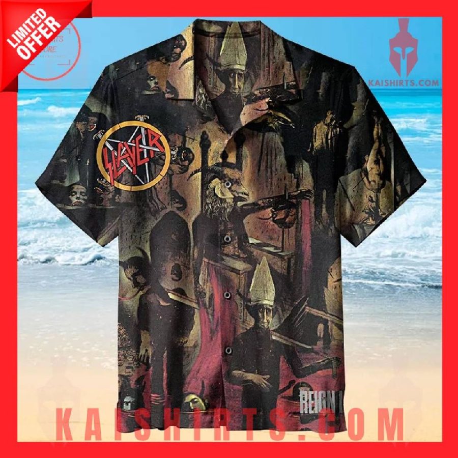 Slayer Angel of Death Hawaiian Shirt's Product Pictures - Kaishirts.com
