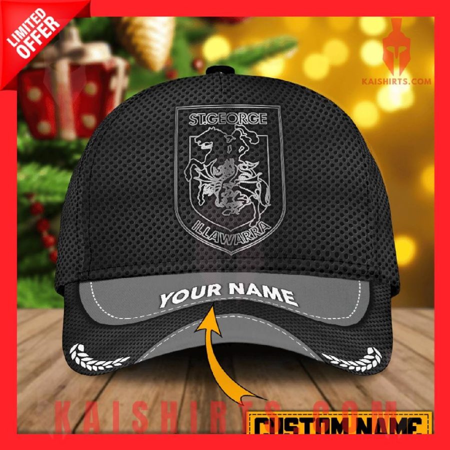 St George Illawarra Dragons NRL Custom Name Cap's Product Pictures - Kaishirts.com