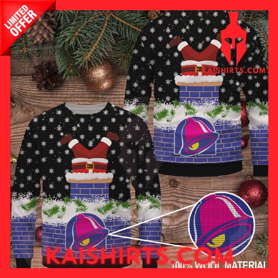 Taco Bell Christmas Wool Sweater's Product Pictures - Kaishirts.com