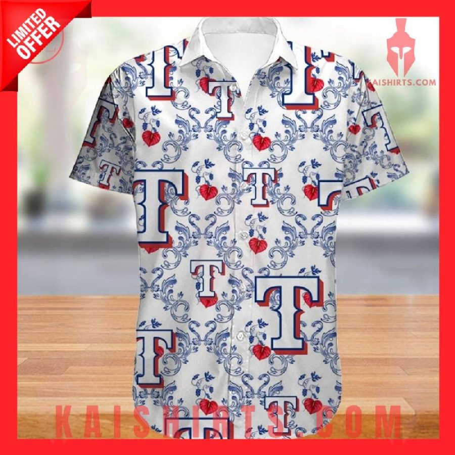 Texas Rangers Hawaiian Shirt's Product Pictures - Kaishirts.com