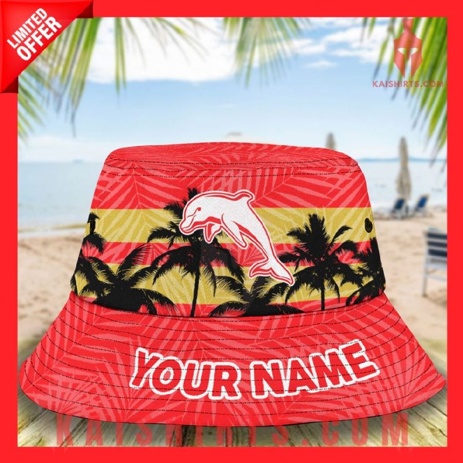 The Dolphins Personalized NRL Bucket Hat's Product Pictures - Kaishirts.com