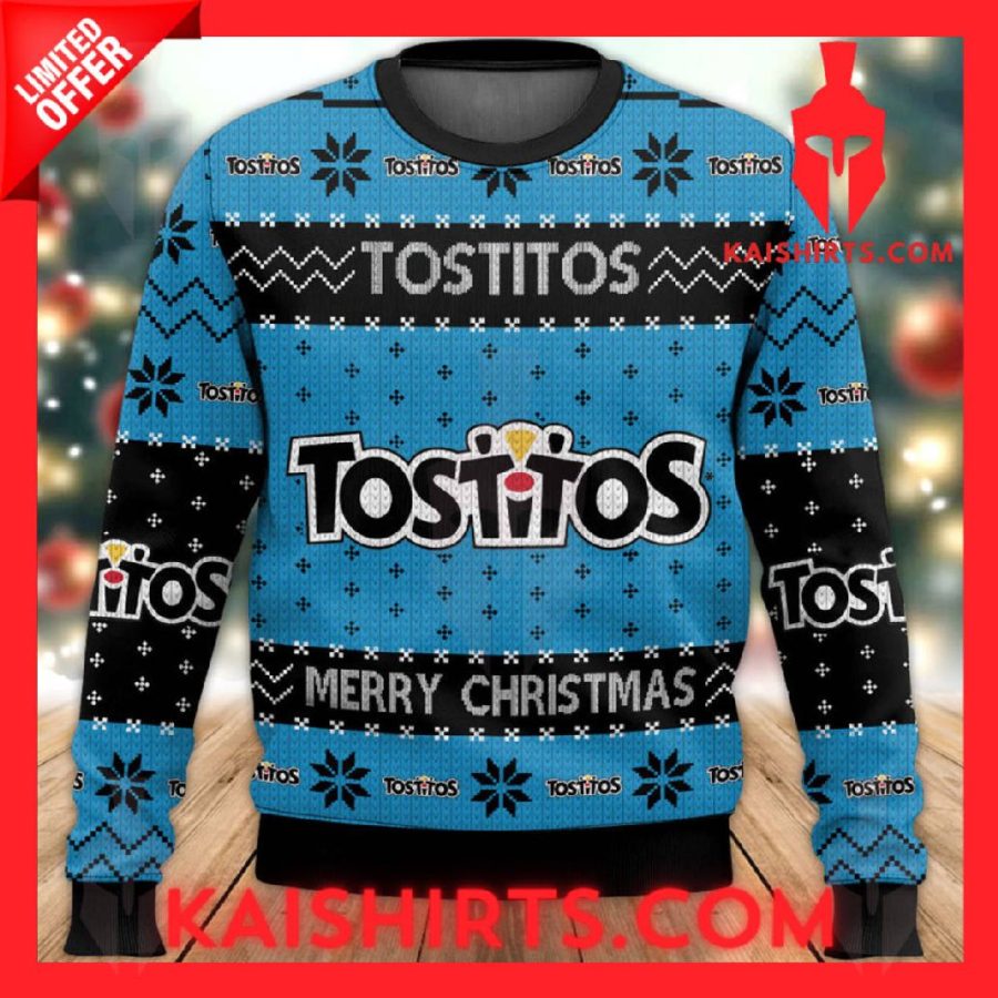 Tostitos Snack Brand Ugly Christmas Sweater's Product Pictures - Kaishirts.com