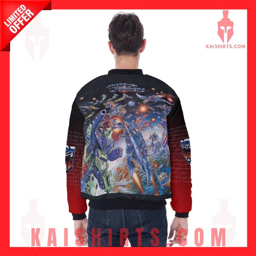 Tranformers Bomber Jacket's Product Pictures - Kaishirts.com
