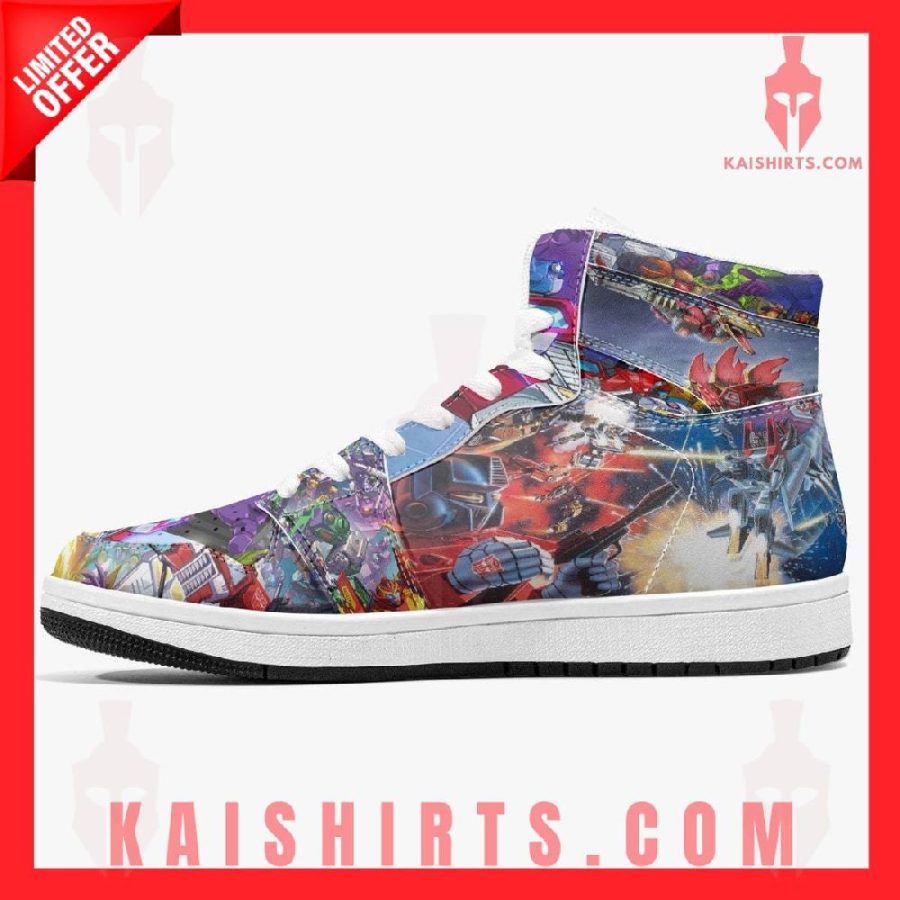Transformers Air Jordan 1 Sneakers Shoes's Product Pictures - Kaishirts.com