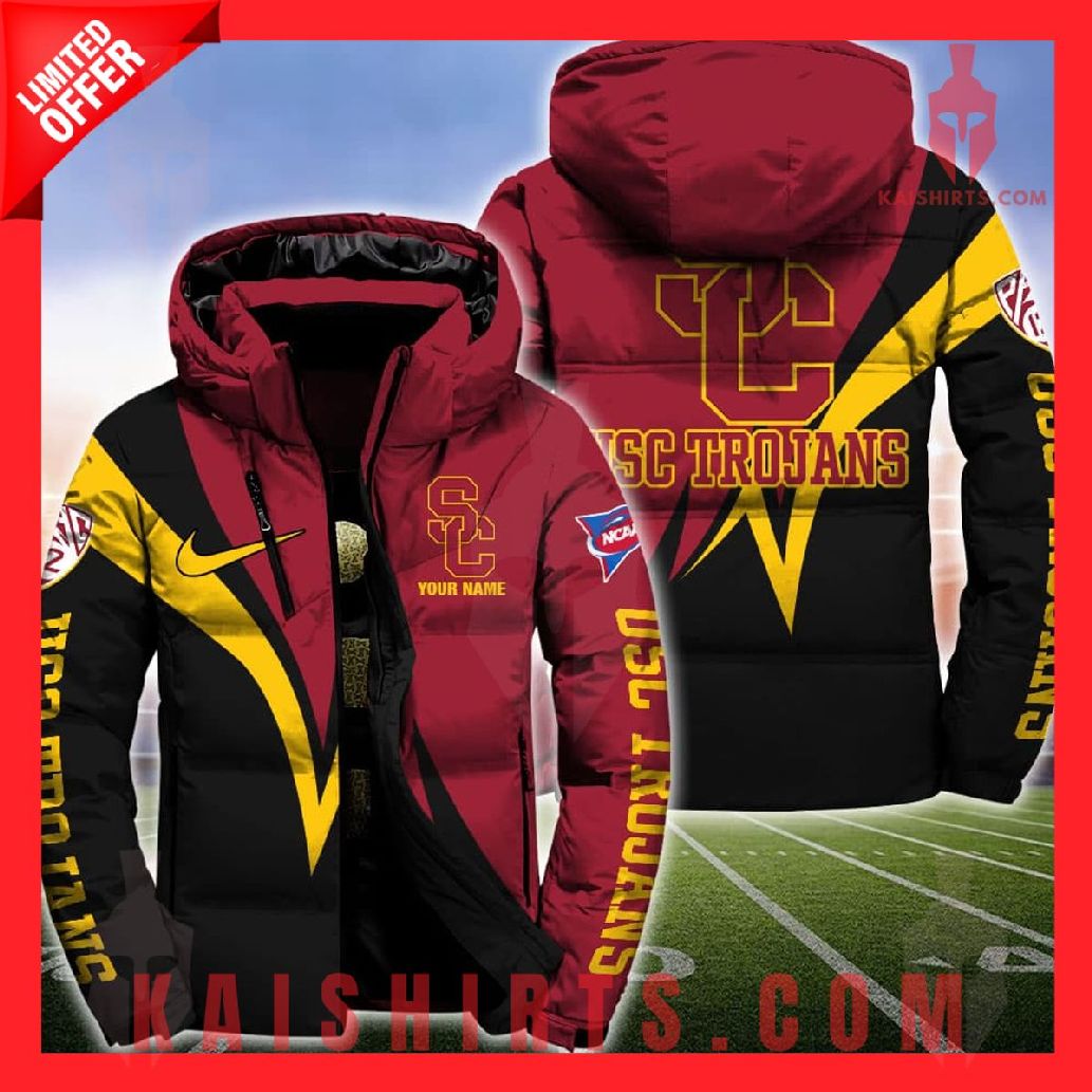 USC Trojans Personalized Puffer Jacket Set's Product Pictures - Kaishirts.com