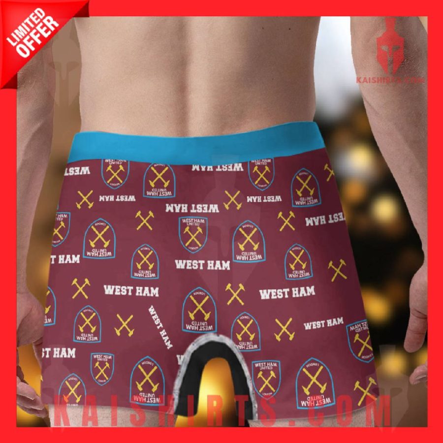 West Ham United EPL New Personalized Boxers Shorts's Product Pictures - Kaishirts.com