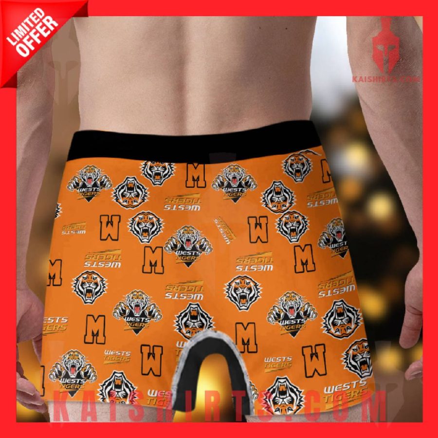 Wests Tigers NRL New Personalized Boxers Shorts's Product Pictures - Kaishirts.com