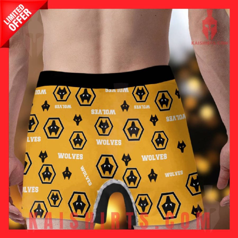 Wolverhampton Wanderers EPL New Personalized Boxers Shorts's Product Pictures - Kaishirts.com