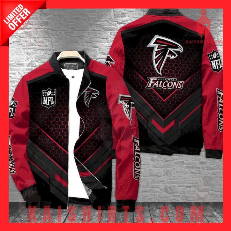Atlanta Falcons NFL Bomber Jacket's Product Pictures - Kaishirts.com
