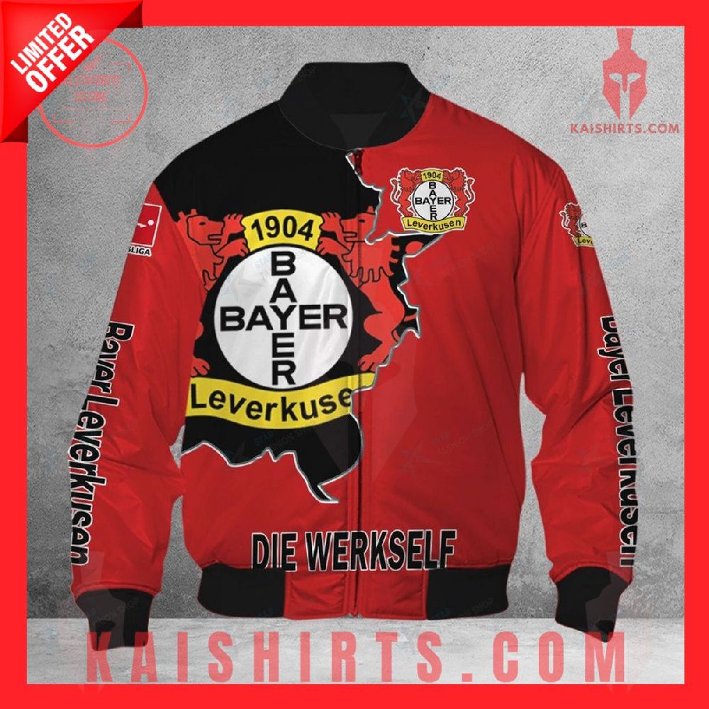 Bayer 04 Leverkusen Bomber Jacket's Product Pictures - Kaishirts.com