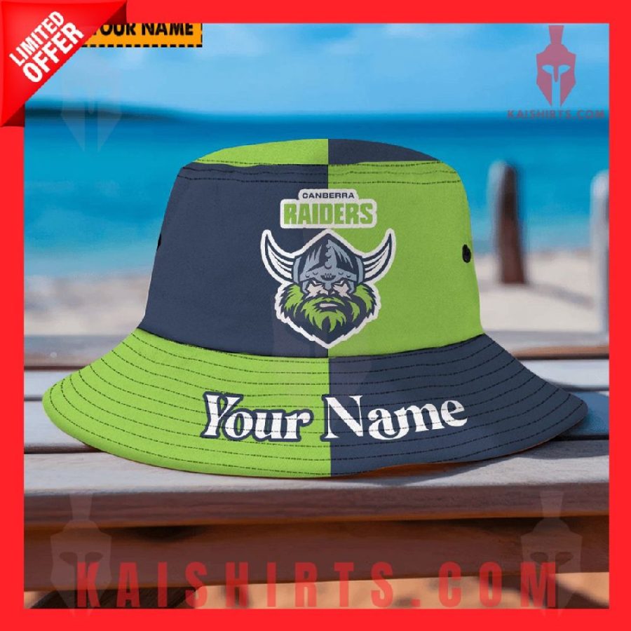 Canberra Raiders NRL Personalized Bucket Hat's Product Pictures - Kaishirts.com