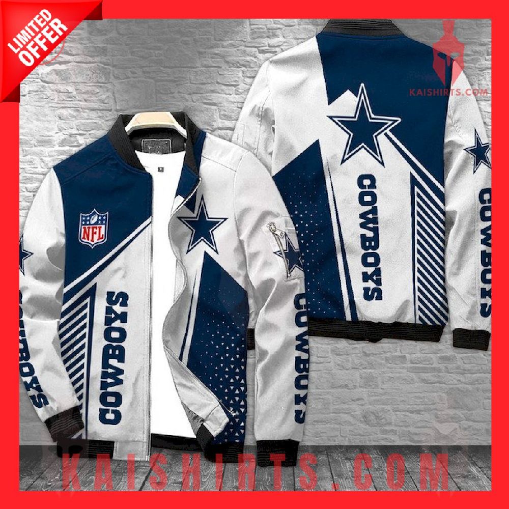 Dallas Cowboys NFL Bomber Jacket's Product Pictures - Kaishirts.com