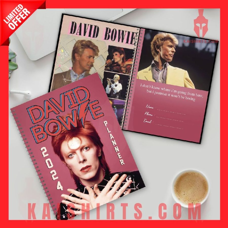 David Bowie 2024 Day Planner's Product Pictures - Kaishirts.com