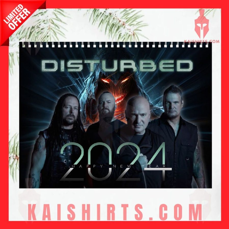 Disturbed 2024 Wall Hanging Calendar's Product Pictures - Kaishirts.com