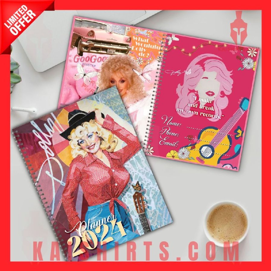 Dolly Parton 2024 Day Planner's Product Pictures - Kaishirts.com