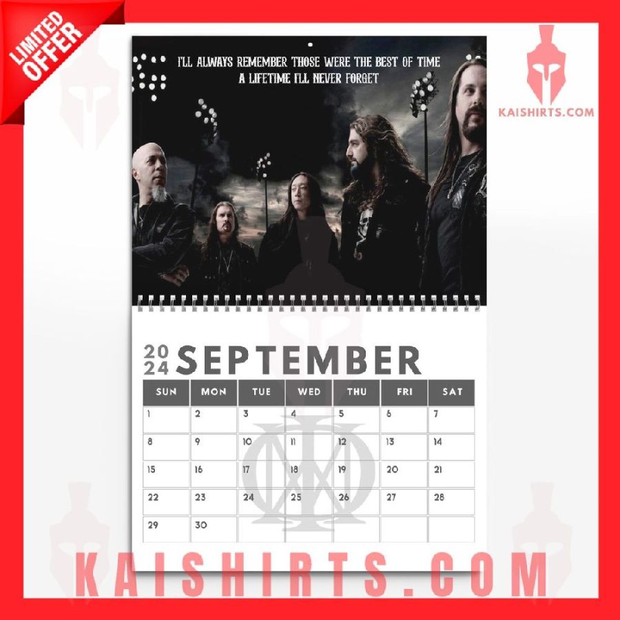 Dream Theater 2024 Wall Hanging Calendar's Product Pictures - Kaishirts.com