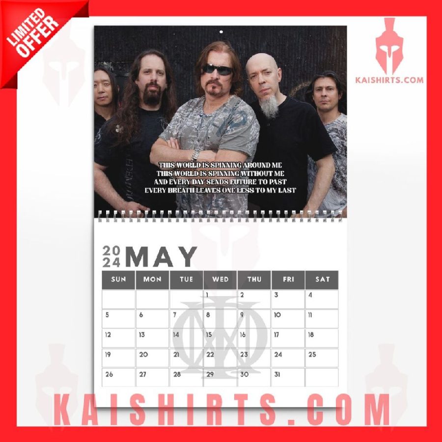 Dream Theater 2024 Wall Hanging Calendar's Product Pictures - Kaishirts.com