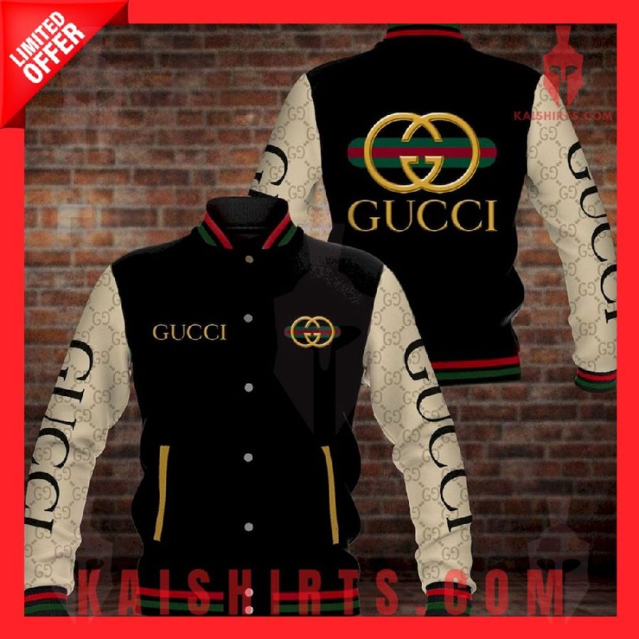 Gucci Italy Luxury Brand Baseball Jacket's Product Pictures - Kaishirts.com