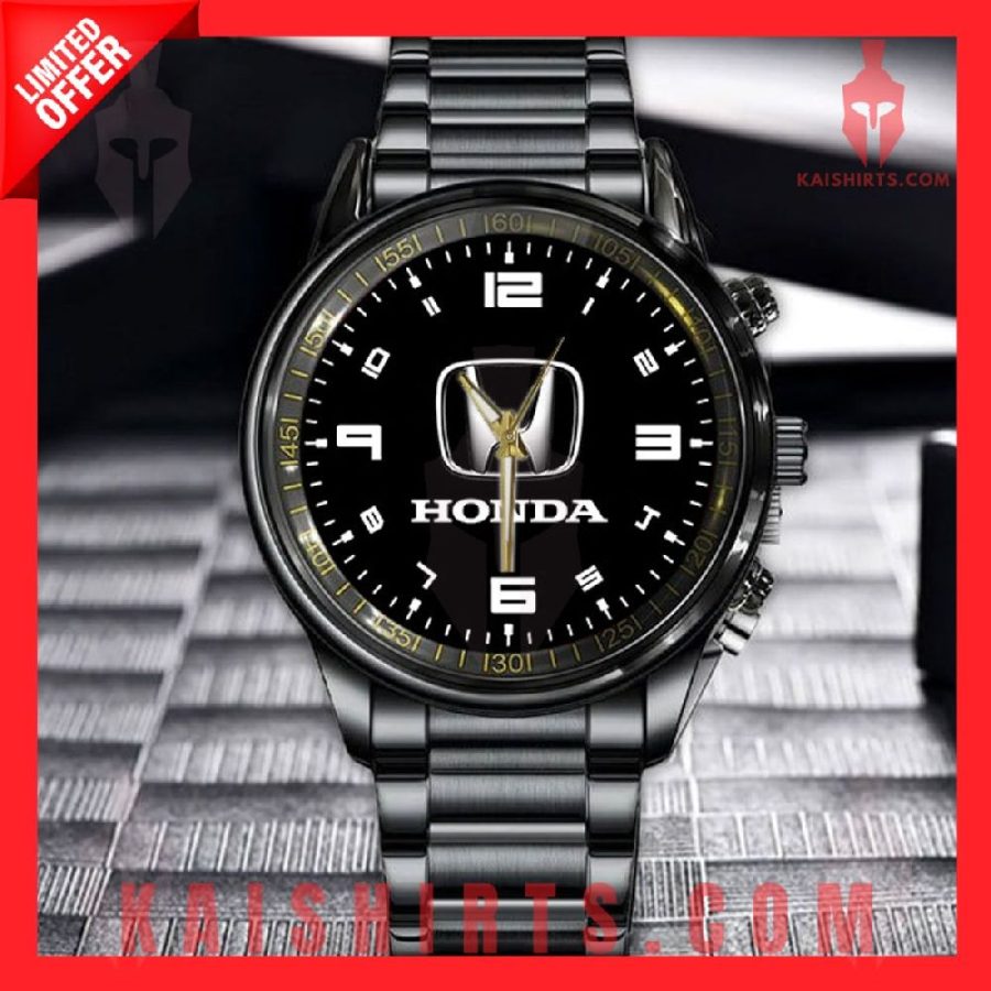 Honda Black Hand Watch's Product Pictures - Kaishirts.com