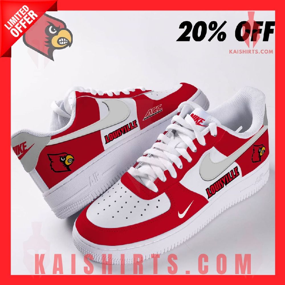 Louisville Cardinals Air Force 1's Product Pictures - Kaishirts.com