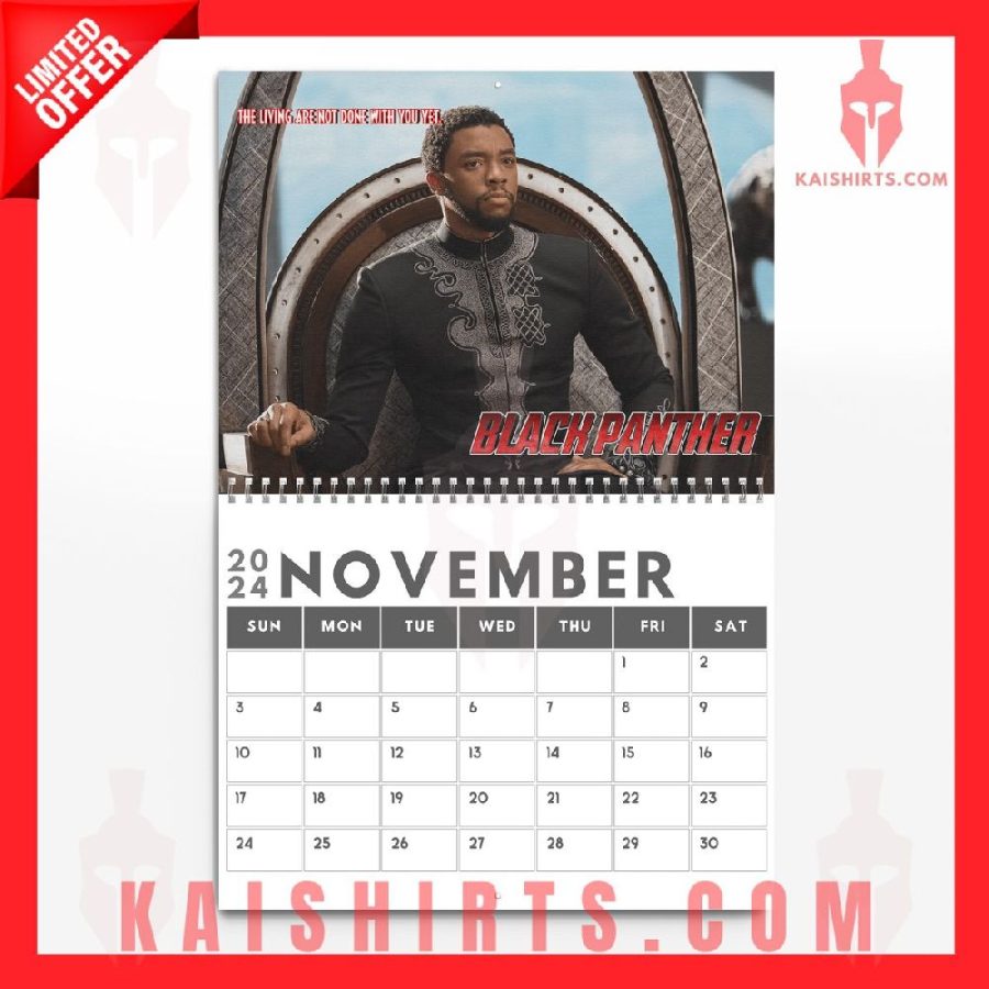 Marvel Avengers 2024 Wall Hanging Calendar's Product Pictures - Kaishirts.com