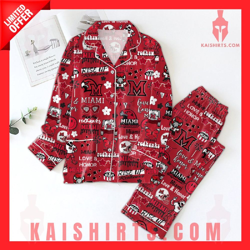 Miami University Pajamas Set's Product Pictures - Kaishirts.com