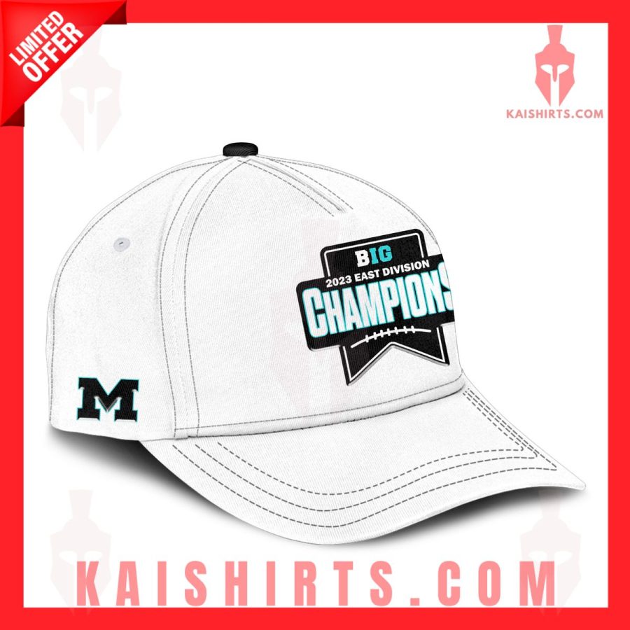Michigan Wolverines Back To Back B.I.G TEN Champions Hoodie Jogger Cap's Product Pictures - Kaishirts.com