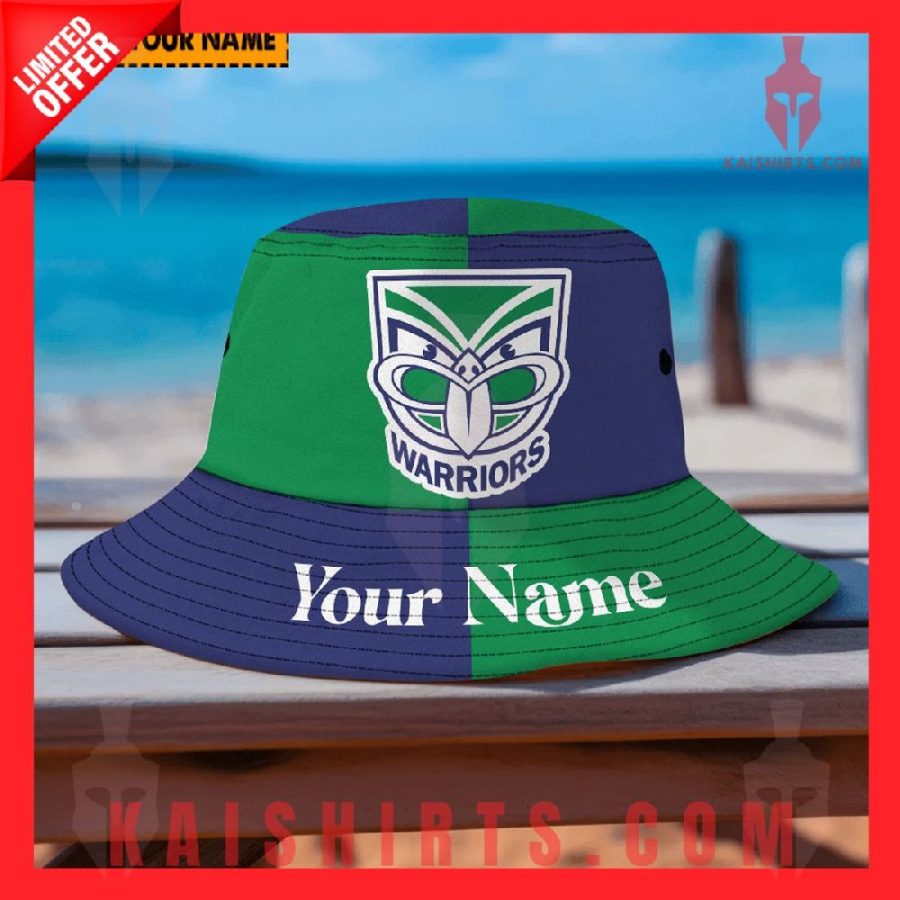 New Zealand Warriors NRL Personalized Bucket Hat's Product Pictures - Kaishirts.com