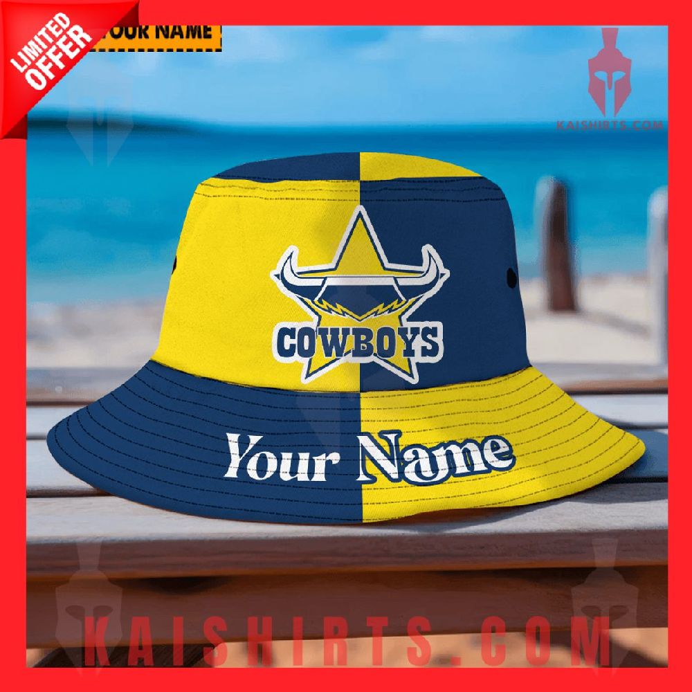 North Queensland Cowboys NRL Personalized Bucket Hat's Product Pictures - Kaishirts.com