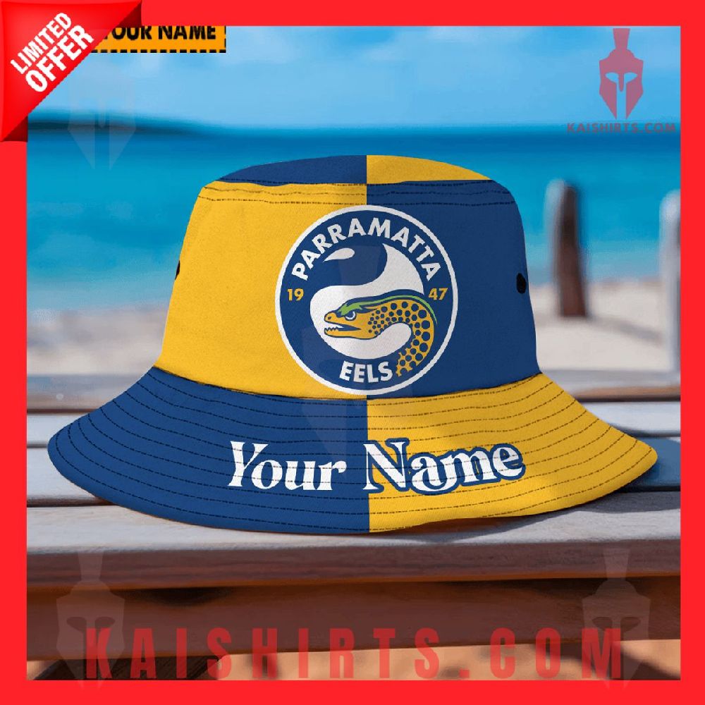 Parramatta Eels NRL Personalized Bucket Hat's Product Pictures - Kaishirts.com