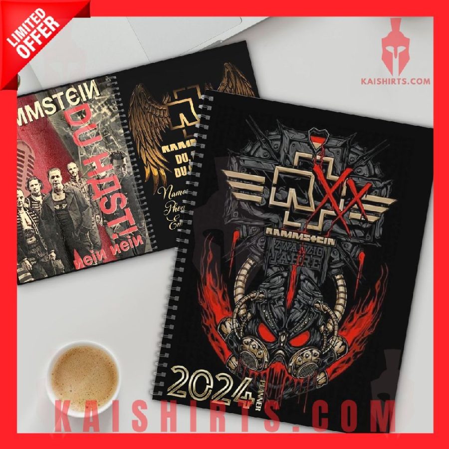 Rammstein 2024 Day Planner's Product Pictures - Kaishirts.com