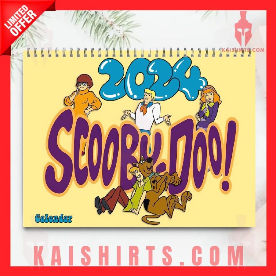 Scooby-Doo 2024 Wall Hanging Calendar's Product Pictures - Kaishirts.com