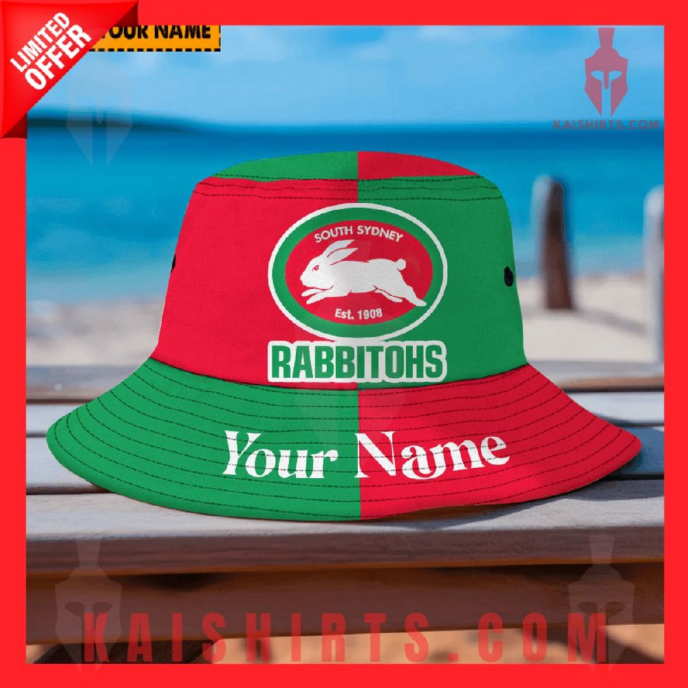 South Sydney Rabbitohs NRL Personalized Bucket Hat's Product Pictures - Kaishirts.com