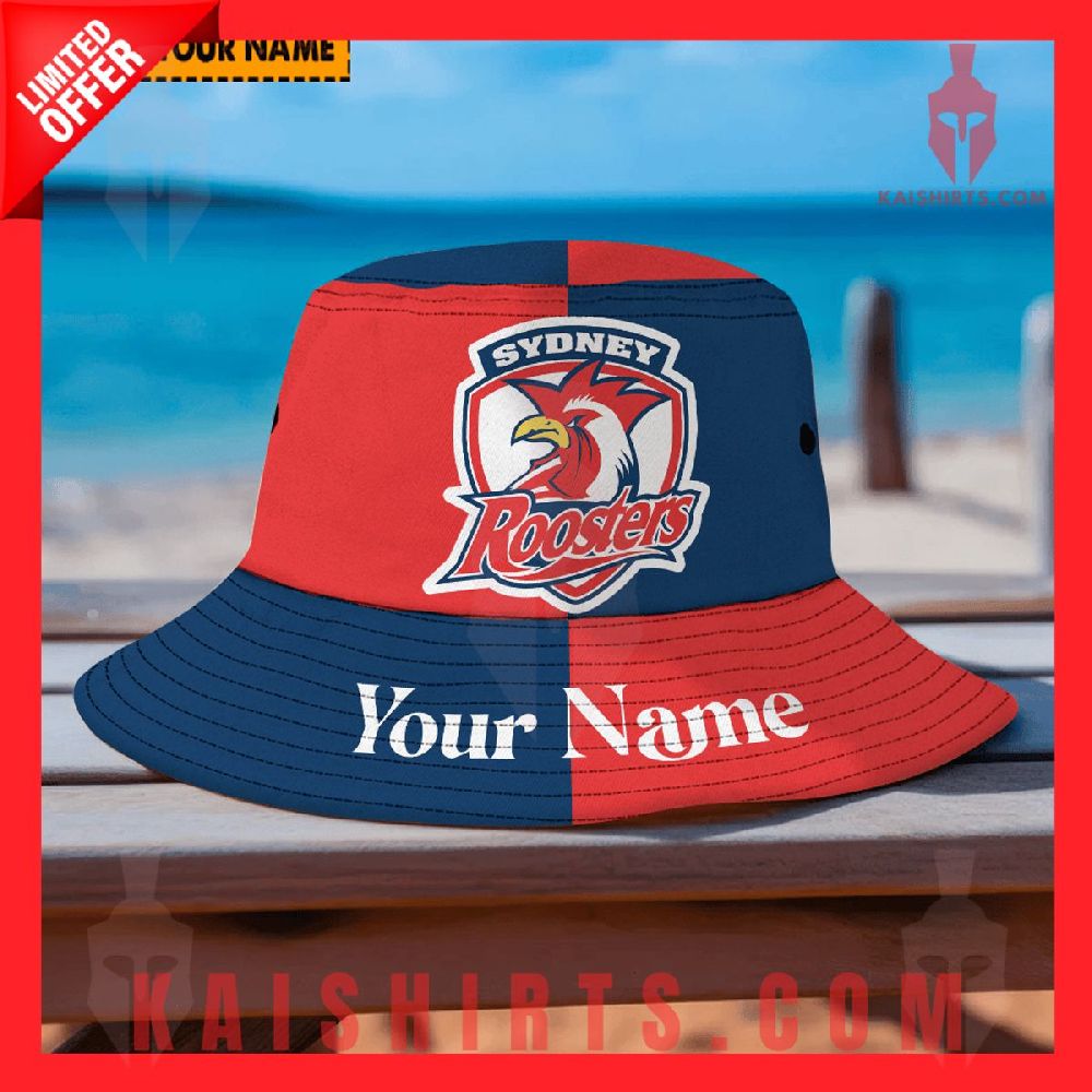 Sydney Roosters NRL Personalized Bucket Hat's Product Pictures - Kaishirts.com
