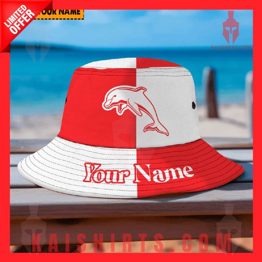 The Dolphins NRL Personalized Bucket Hat's Product Pictures - Kaishirts.com