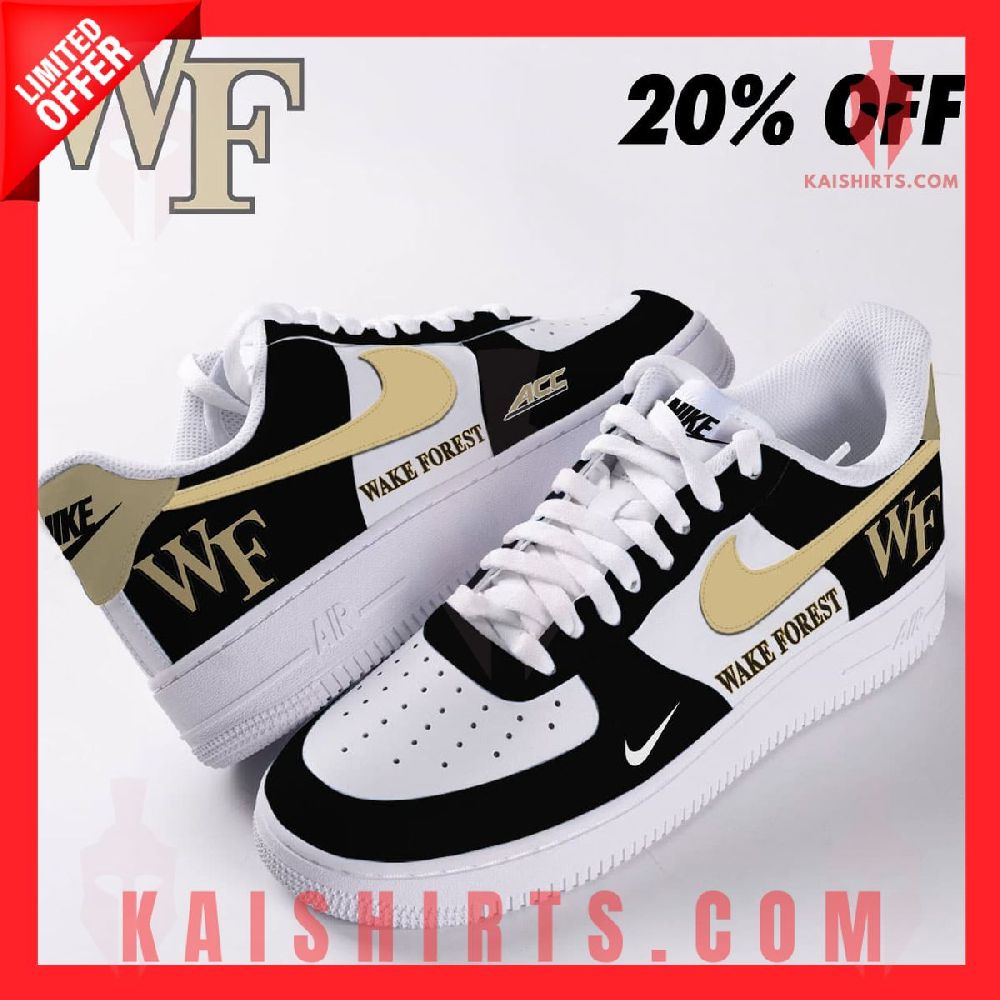 Wake Forest Demon Deacons Air Force 1's Product Pictures - Kaishirts.com